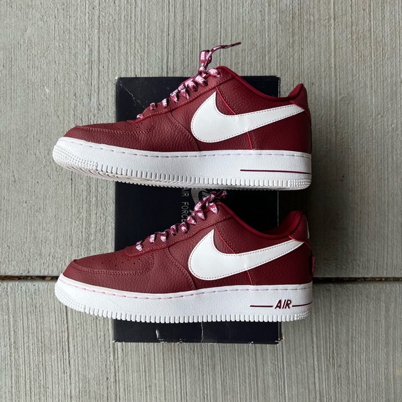 Nike AF1 X NBA Collab - RED SNEAKERS